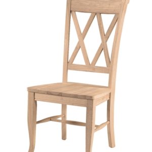double x-back chair