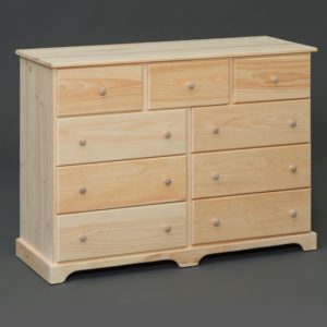 Dressers, Untreated Wood Dresser