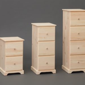 Solid Wood Filing Cabinets Goodwood Furniture Unfinished