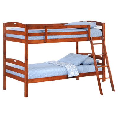 Sesame Twin Wooden Bunk Bed Solid, Night And Day Furniture Bunk Beds
