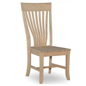Chairs, Unfinished Solid Wood Dining Room Chairs